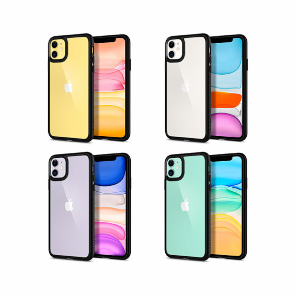 Pouzdro Spigen Spigen Ultra Hybrid IPHONE 11 Matte černé,...