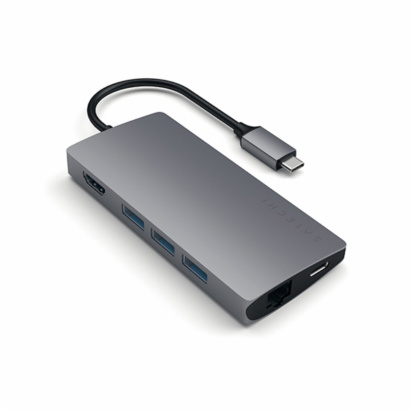 Satechi Multiport Adapter V2 USB-C Station/Replicator (ST...