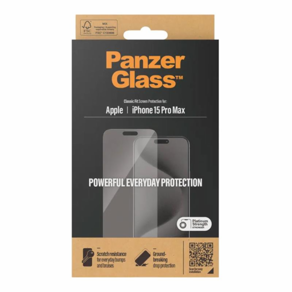 Ochranná fólie PanzerGlass Classic Fit, ochranná fólie