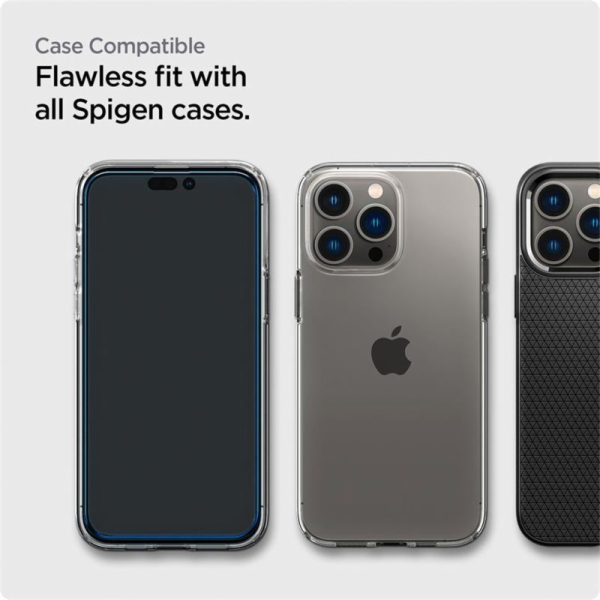 Tvrzené sklo Spigen GLAS.tR Slim Apple iPhone 14 Pro Black