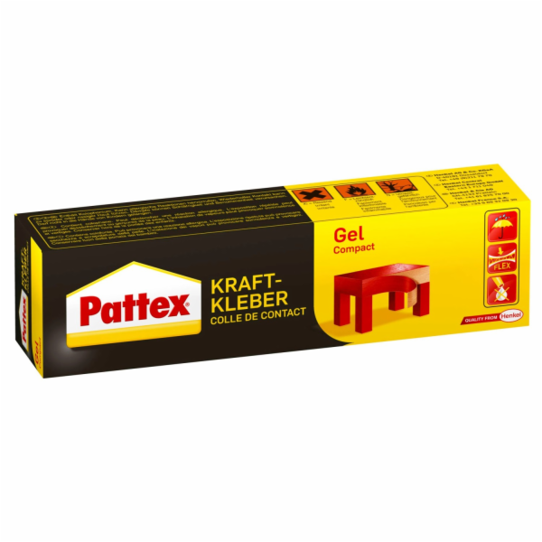 Lepicí gel Pattex Power Compact 50g, transparentní