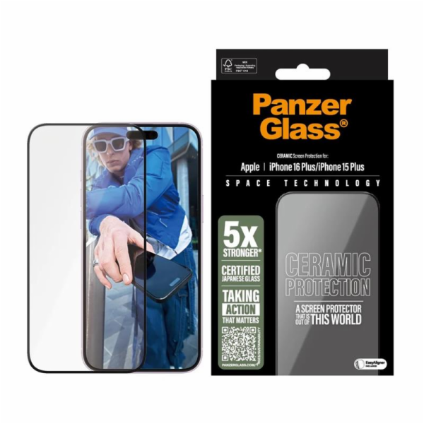 PanzerGlass ochranné sklo UWF Ceramic Protection pre iPho...