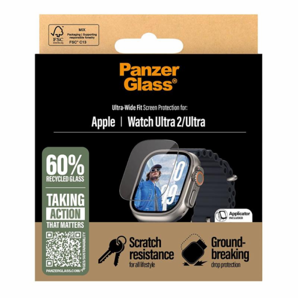 PanzerGlass - Ochrana obrazovky pro chytré hodinky - ultr...