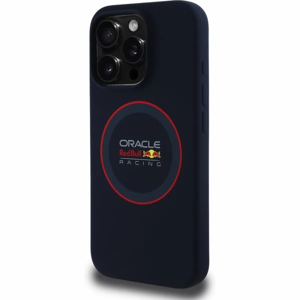 Red Bull Silikonový kryt RBHMP16X24SIILVR pro iPhone 16 P...