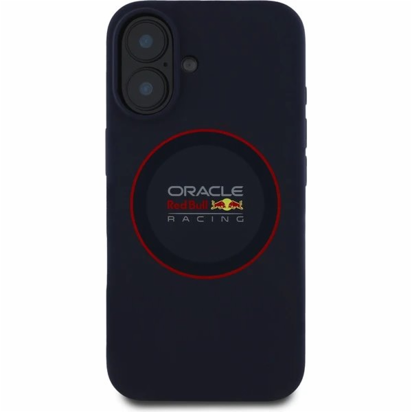 Red Bull Silikonový kryt RBHMP16M24SIILVR pro iPhone 16 P...