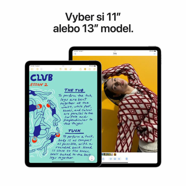 iPad Air 13" Wi-Fi 128GB Hviezdny biely (2025)