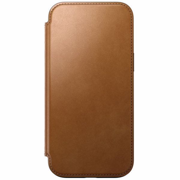 Nomad Kožené pouzdro Folio, anglická hnědá-C - iPhone 16 ...