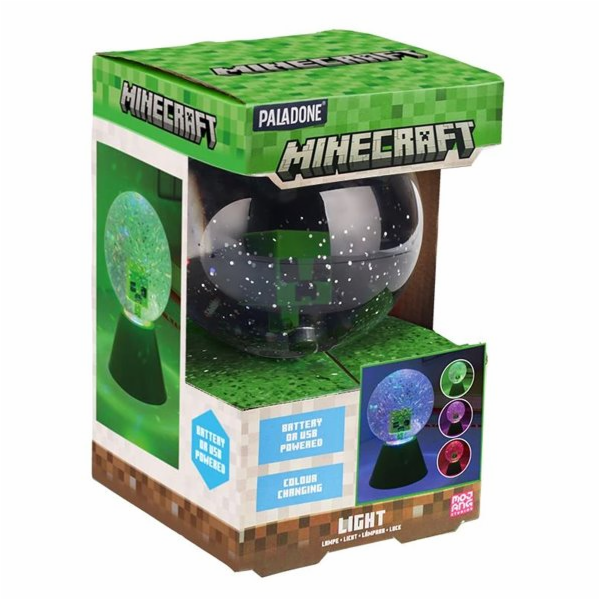 Lamp Creeper Glitter Ball (Minecraft)