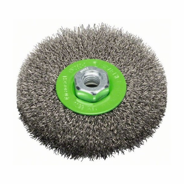 3M VLNITÝ KOTOUČOVÝ KARTÁČ 115X0,3X - INOX M14