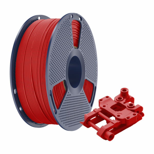 ABS filament s povrchovou úpravou (červený)