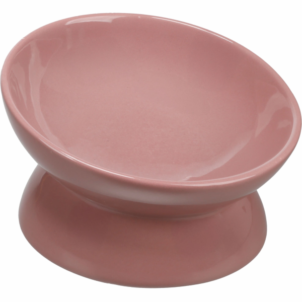 Flamingo Hessel Ergonomická miska pro kočky růžová 350ml