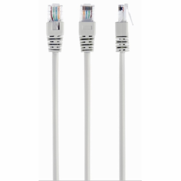 Gembird patch kabel CAT5e, UTP, 5 m, šedý