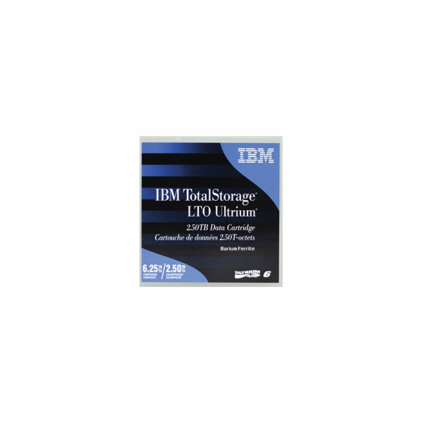 IBM LTO6 Ultrium 2,5/6,25TB (#00V7590) IBM LTO6 Ultrium 2...