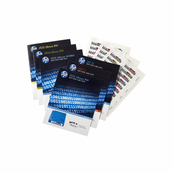 Q2013A HP LTO-6 Ultrium RW Bar Code Label Pack