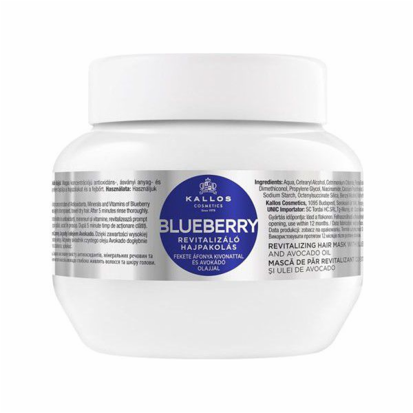 Maska na vlasy Kallos Blueberry Hair Mask 275ml