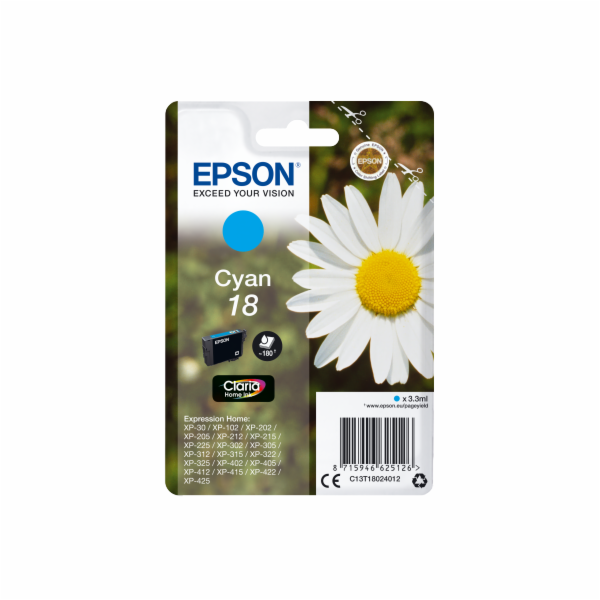 Epson cartridge modra Claria Home T 180         T 1802