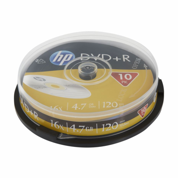 HP DVD+R  bez možnosti potisku  DRE00027