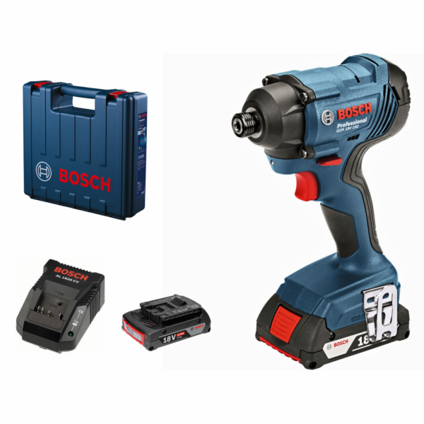 OVLADAČ Bosch BOSCH.IMPACT. GDR 180-LI 160Nm 2x2,0Ah B060...