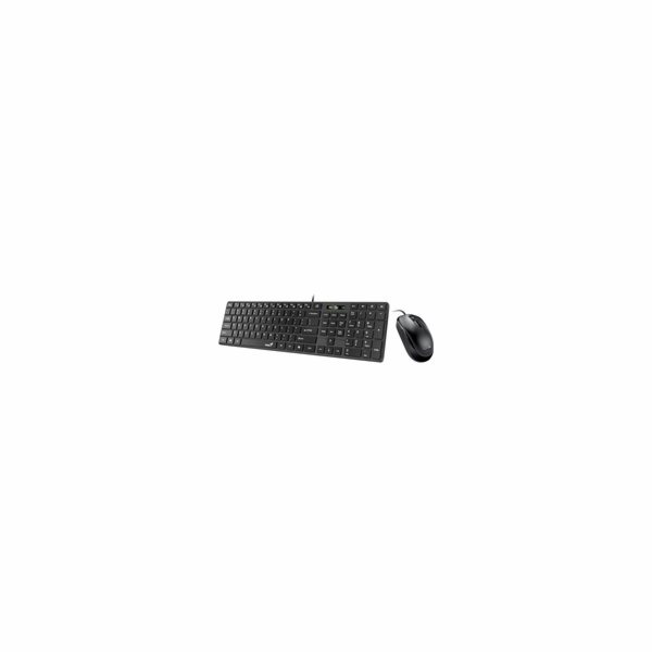 GENIUS set klávesnice + myš Slimstar C126/ Drátový set/ U...