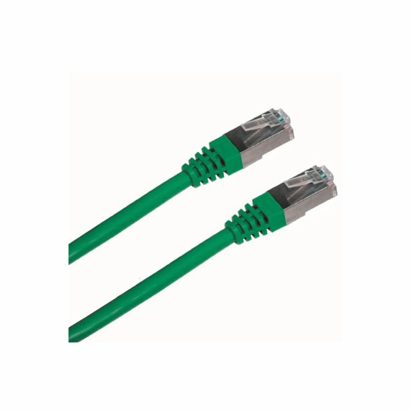 DATACOM Patch cord FTP CAT5E 3m zelený