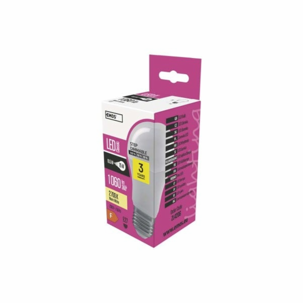 LED žárovka Classic A60 10,5W E27 teplá bílá, stmívatelná