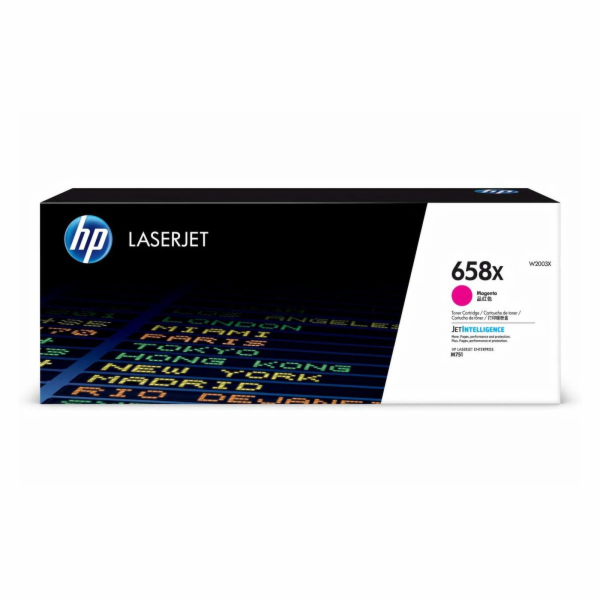 HP 658X - Vysoká kapacita - purpurová - originální - Lase...