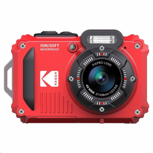 KODAK WPZ2 digitální fotoaparát, červená