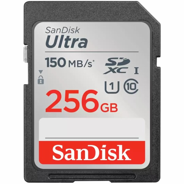 SanDisk Ultra SDXC UHS-I   256GB 150MB/s       SDSDUNC-25...