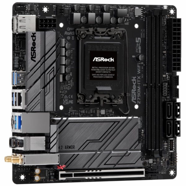 ASRock Z790M-ITX WIFI / Intel Z790 / LGA1700 / 2x DDR5 / ...