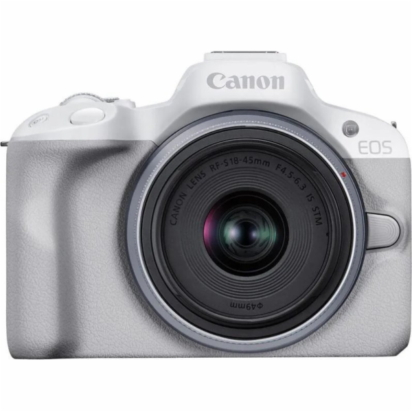 Canon EOS R50 weiss Kit + RF-S 18-45 IS STM