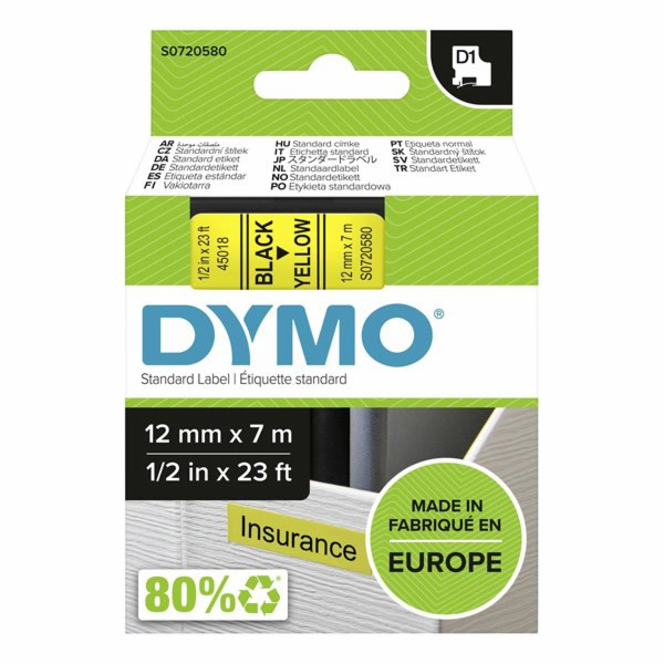SPARE PRINT Kompatibilní páska pro DYMO - 45018- tisk čer...