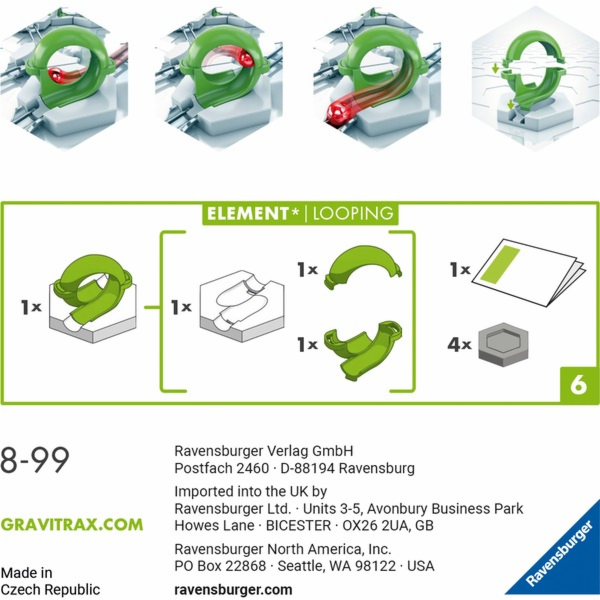 GraviTrax Element Looping, dráha