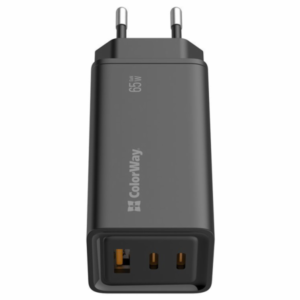 COLORWAY 1x USB a 2x USB-C/ turbo síťová nabíječka/ 65W/ ...