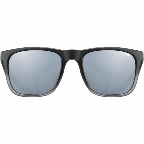 Sluneční brýle UVEX LGL 42 BLACK TRANSPARENT/MIR.SILVER
