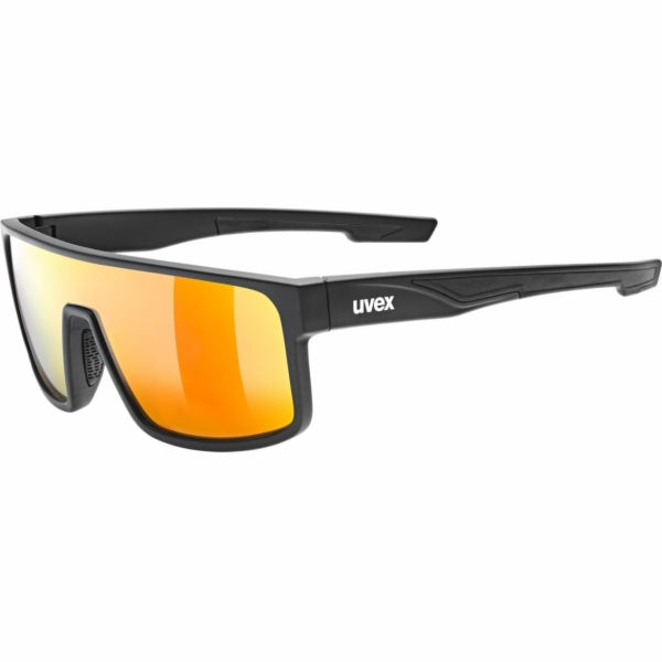 UVEX BRÝLE LGL 51 BLACK MAT/MIR.RED