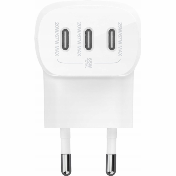 Belkin BOOST Charge USB-C 67W 3 x USB-C, PPS, weiß  WCC00...