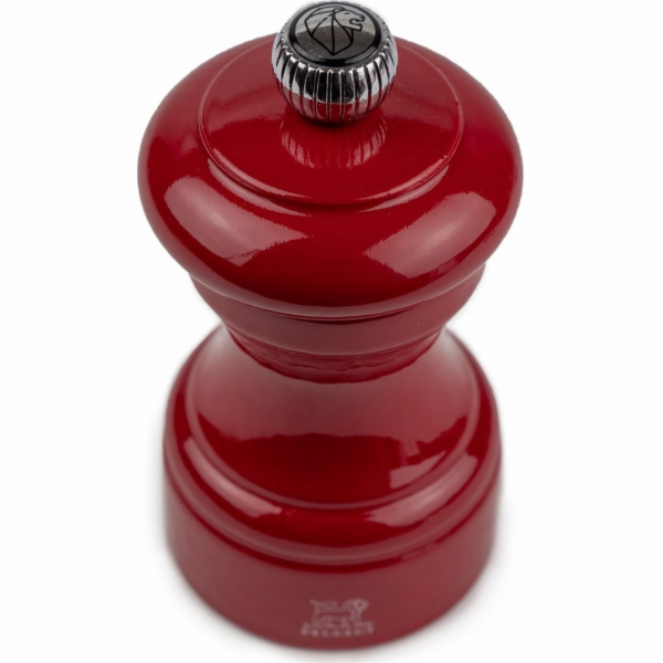 Peugeot Bistro Pfeffermühle 10 cm Passionsrot lackiert Holz