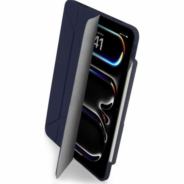 Penál Pipetto  Origami No3, tmavě modrý - iPad Pro 11 (2024)
