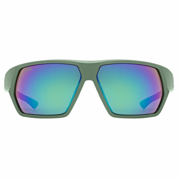 Sluneční brýle UVEX SPORTSTYLE 238 MOSS MATT/MIR. GREEN 