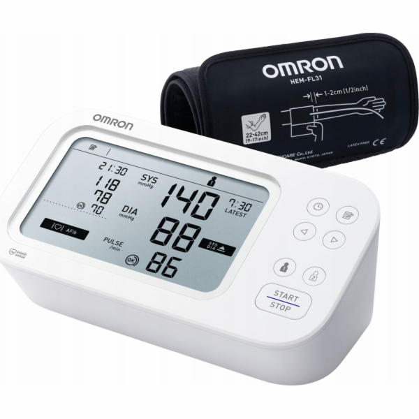 Omron HEM-7380-E přístroj na měření krevního tlaku Horní ...