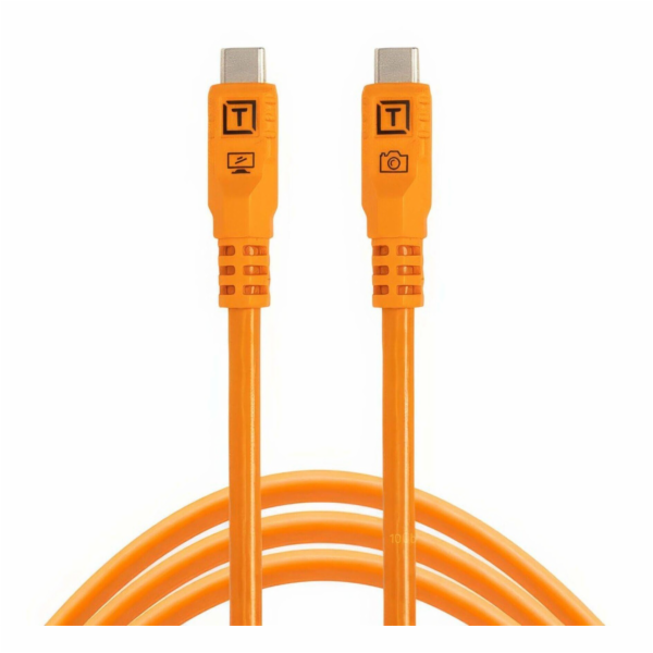 Tether Tools TetherPro USB-C Optima 10G gerade orange 1,8m