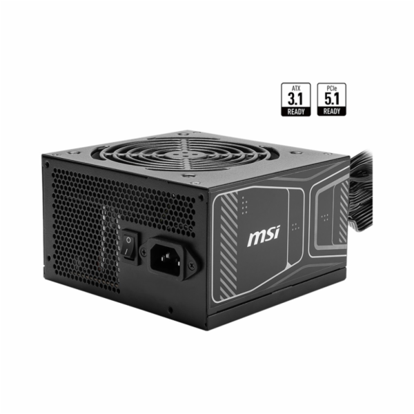 MSI zdroj MAG A750GN PCIE5/ 750W/ ATX/ akt. PFC/ 3 roky c...
