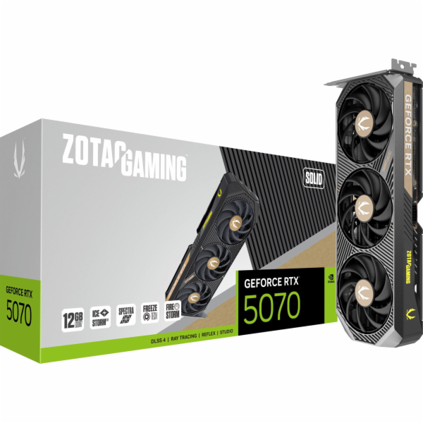 Zotac GeForce RTX 5070 SOLID (DLSS 4, 3x DisplayPort, 1x ...