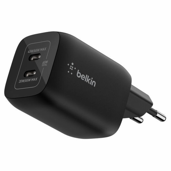 Belkin Gaming USB-C Ladegerät 65 Watt, GaN schwarz  ENA00...