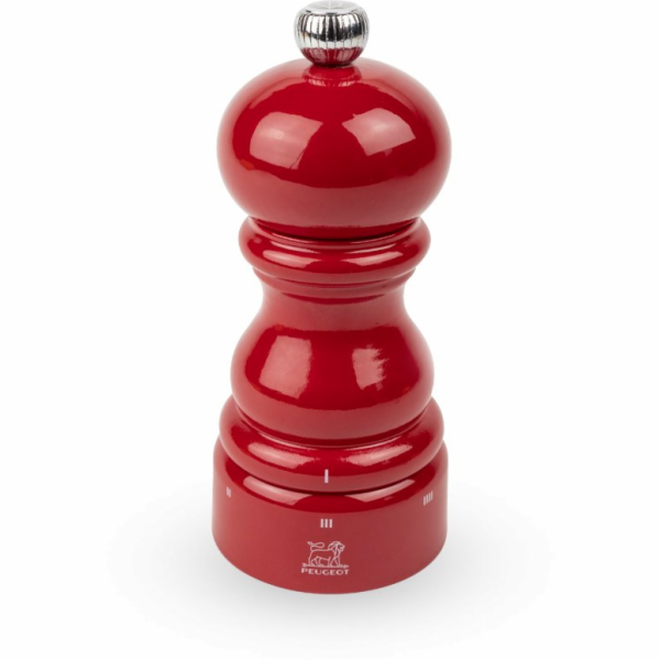 Peugeot Paris Salzmühle 12 cm uSelect Z rot lackiert Holz