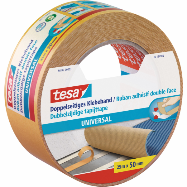 Tesa Oboustranná lepicí páska univerzální 25 m x 50 mm
