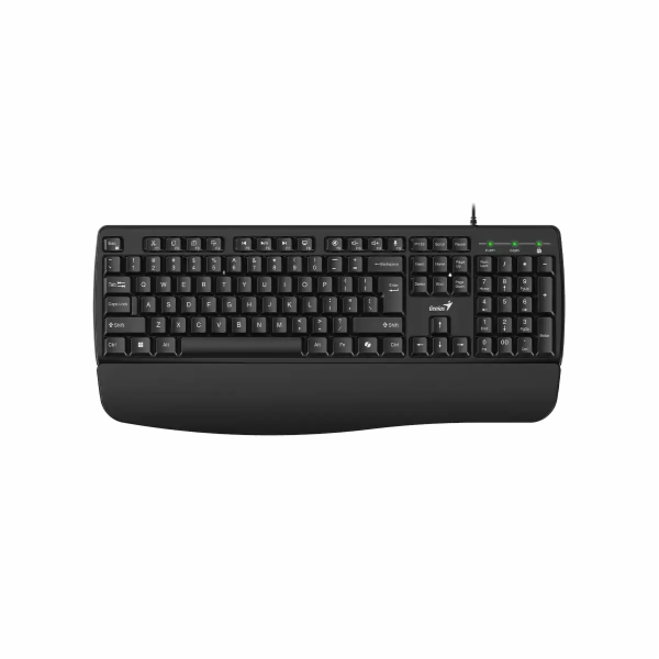 GENIUS KB-123/ Drátová s předložkou/ Copilot/ USB/ černá/...