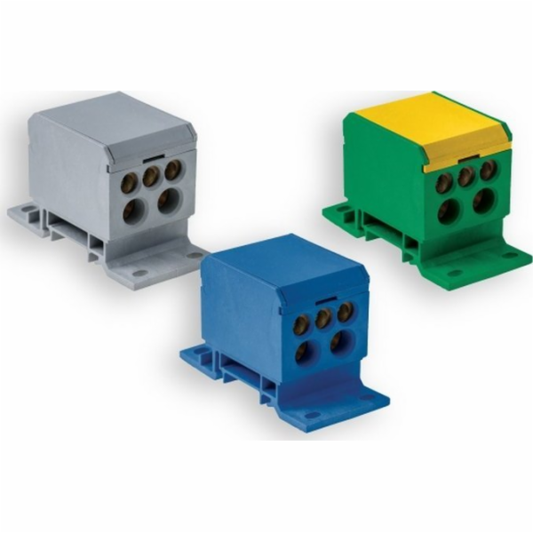 Pawbol rozvodný blok 160A 1P 2x6-70/2x2,5-50 1x2,5-25/N E...