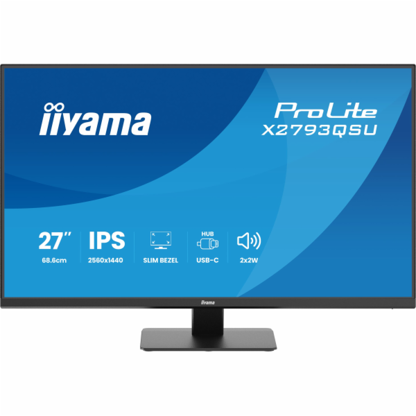 Iiyama ProLite X2793QSU-B1 (68,5 cm (27 palců), černý (ma...