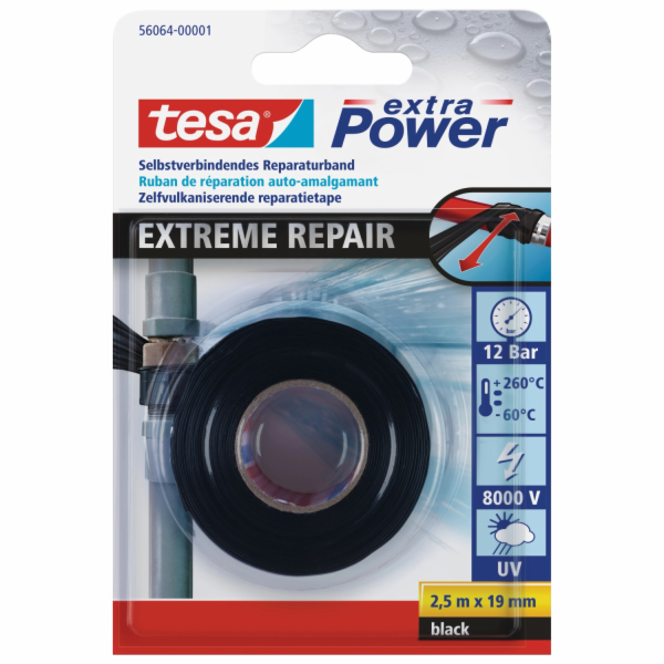 Opravná páska Tesa Extra Power Extreme Repair černá 2,5 m...